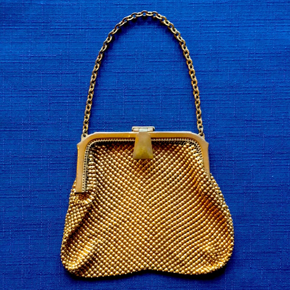 Vintage mesh evening purse